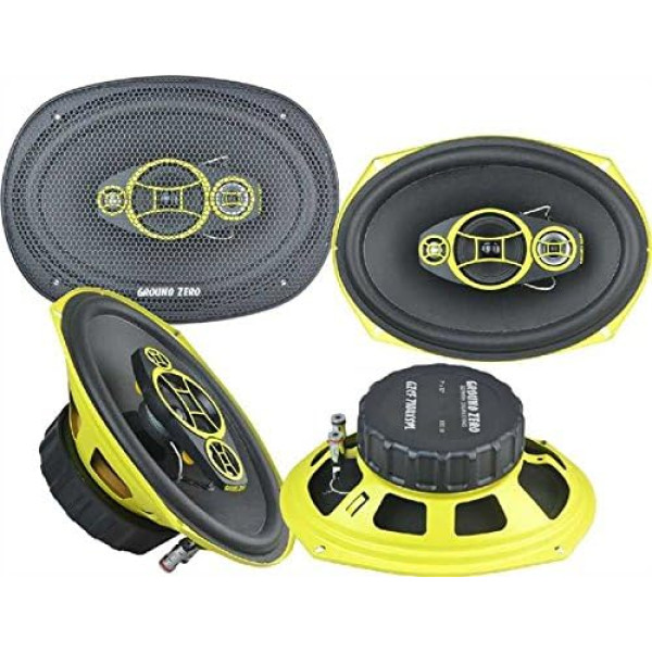 Ground Zero GZCF 7104XSPL 18 x 25 cm 4-dimensiju skaļrunis ar 300 W (RMS: 200 W)