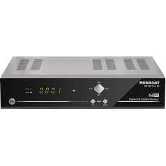 Megasat HD 935 Twin V2 HD satelīta uztvērējs Ierakstīšanas funkcija Ethernet pieslēgvieta Twin Tuner numurs uztvērējs 201130 Black Black