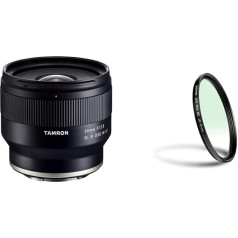 Tamron F051 24 mm F/2.8 Di III OSD M 0.0430555555555556 objektīvs Sony E-Mount un Walimex Pro UV filtrs Slim MC 49 mm (iekļauts aizsargvāciņš)