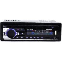 BOOMBOOST 520 24V Bluetooth Auto radio 1 DIN Auto DVD CD atskaņotājs Auto MP3 Stereo Auto brīvroku audio radio atbalsts AUX SD kartes U diska SD karšu lasītājs