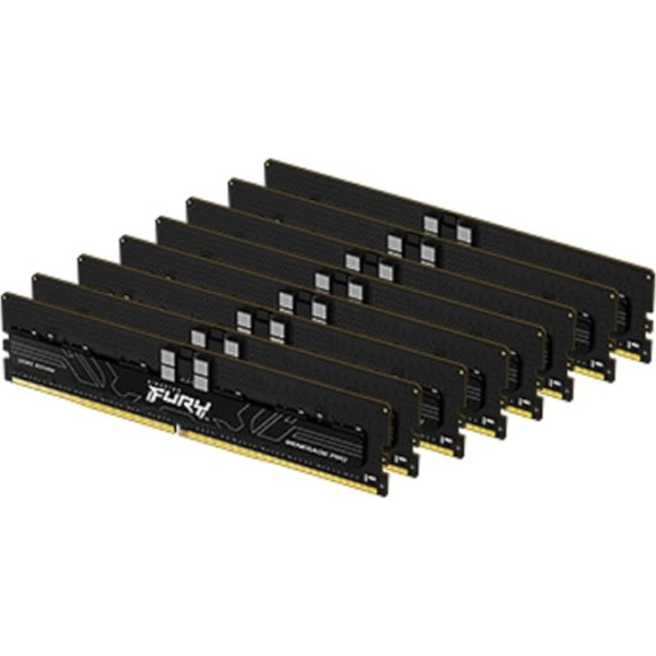 Kingston Fury Renegade Pro Expo 256GB 5600MT/s DDR5 ECC Reg CL28 DIMM (8 atmiņas moduļu komplekts) - KF556R28RBE2K8-256