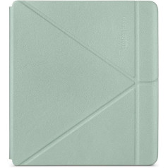 Kobo Sage SleepCover - Light Green | Sleep Mode/Wake Technology | Built-in Dual Position Stand | Faux Leather | Compatible with the 8-inch Kobo Sage eReader