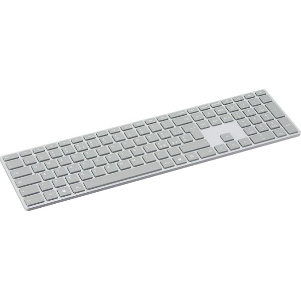 Microsoft WS2-00010 Bluetooth tastatūra, QWERTY, itāļu, pelēka - tastatūras (Standarta, kabeles, Bluetooth, QWERTY, pelēka)