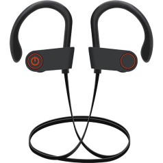 adspow Bluetooth Kopfhörer,Kopfhörer Sport Kabellos,Neckband Bluetooth austiņas Sport, In-Ear Kopfhörer,Sportkopfhörer mit Mikrofon für Joggen,Workout