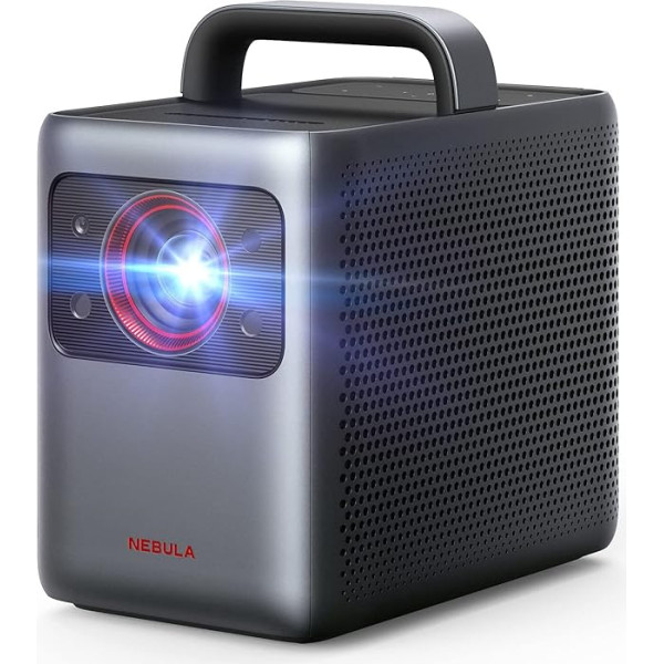 Nebula Cosmos Laser, Gudrāks lāzera projektors, Automātiskā trapeckorrektūra, Dolby Audio, Android TV 10.0, 1080p atskaņotājs ballītēm (vispārējs)