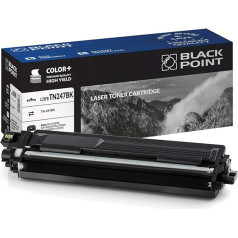 BLACK POINT Premium Toner Kompatibel zu TN-247BK TN247 TN-247 TN-243 TN243 TN247BK TN243BK Schwarz für Brother MFC-l3750cdw DCP-L3510CDW DCP-L3550CDW MFC-L3730CDN MFC-L3770CDW HL-L3210CW HL-L3270CDW