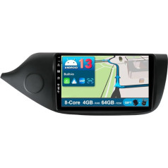 JOYX Android 13 IPS auto radio piemērots Kia CEE'd CEED JD (2012-2018) - [4G+64G] - Iebūvēts DSP/Carplay/Android Car/GPS - LED kamera + MIC - 9 collu 2 DIN - SWC 4G WiFi BT DAB Fast-Boot 360 kamera