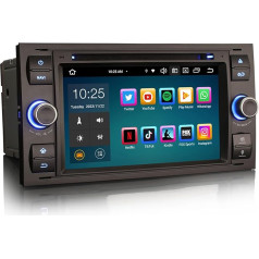 GONFEN 7 collu 8-core Android 12 auto radio navigācijas sistēma Ford Focus Transit Kuga Fiesta Galaxy C/S-MAX ar Wireless Carplay Android Car Bluetooth 5.0 WiFi DSP FM RDS DAB+ OBD2 4GB RAM + 64GB