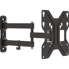 Digitus 90357 Universal Wall Bracket for LED/LCD Monitor 3D 107 cm (42 Inches) Maximum Load 30 kg VESA 200 x 200 Black