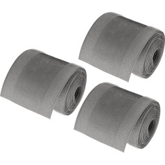 sourcing map Pack of 3 Cable Grip Strip Floor Cable Cover Protection Cable Protector Cable Management 3 m garums 3,9 collu platums Grey