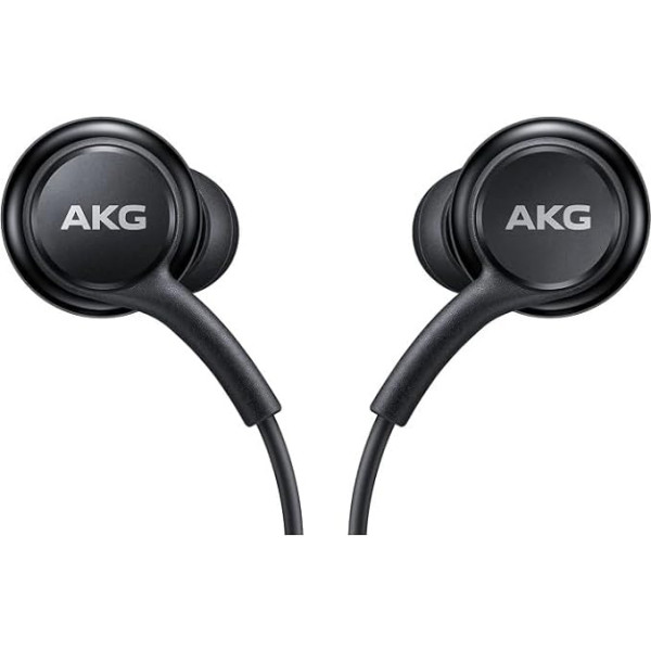 Austiņas Samsung AKG USB-C Black (EO-IC100BBE)