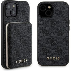 Guess GUBPM5P15S4GEMGK Чехол + Повер Банк для Apple iPhone 15