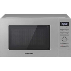 Panasonic NN-S29KSMEPG Solo Microwave (800 Watt, 20 Litres) Stainless Steel, Silver