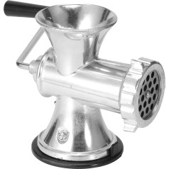 Ejoyous Meat Grinder Rokasgrāmata, rokas darbība, trauku mazgājamā mašīnā, gaļas mašīna, desu pildītājs, dārzeņu smalcinātājs, rokas desu pildītājs, cūkgaļai, liellopu gaļai, zivīm, pipariem, sēnēm