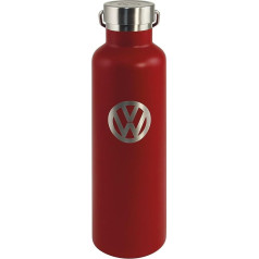 BRISA VW Collection Original Volkswagen izolēta divkāršu vakuuma nerūsējošā tērauda termosa pudele (ar Volkswagen uzrakstiem un VW logotipu/arkana/735 ml)