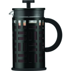 Bodum Eileen Kaffeemaschine, 8 Tassen, 1,0 l, 963,9 g, schwarz, Edelstahl, 1 litrs