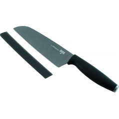 KUHN RIKON 26583 Colori Titanium Graphite Santoku nazis Pavāra nazis Virtuves nazis Plastmasas virtuves nazis