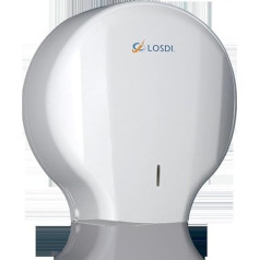 Losdi CP-204-B ABS-Toilettenpapierhalter, Weiß