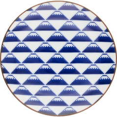 Saikaitoki Saikai keramikas izstrādājumi Porcelāna mazā šķīvja Mt Fuji porcelāns