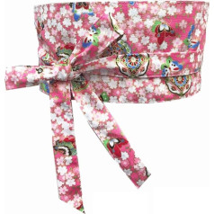 Fancy ķirbju josta Obi Vintage Yukata Kimono japāņu Harajuku-D