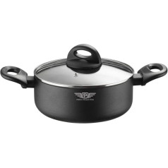 Pintinox POP Xylan Stewing Pan 24 cm Diameter 4.8 Litres Aluminium Non-Stick Coating Induction