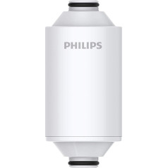 Philips ūdens dušas filtra kārtridžs noņem hloru un piemaisījumus Filtrēšanas jauda 50 000 L