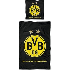 BVB 09 BVB gultas veļas logo (135 x 200 cm)