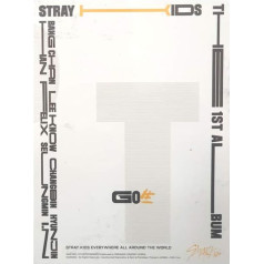 STRAY KIDS GO Live (Standard Ver.) The First Album B Type CD + Foto grāmata + Foto kartes + 4 Cuts Film + Secret Card + Unit Lyric Leaflet + (Extra 4 Photocards + 1 Double Sided Photo Card)