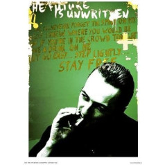 Joe Strummer von The Clash Pop Art Print Plakāts no Perücke (otw055)