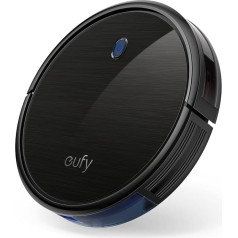 Eufy BoostIQ RoboVac 11S (Slim), robotizētais putekļsūcējs, ļoti plāns, 1300Pa spēcīgs sūkšanas spēks, kluss, pašpietiekams, pašpietiekams robotizētais putekļsūcējs, tīra cietās grīdas un vidēji biezus paklājus