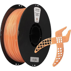 TPU 64D filaments 1,75 mm, 1 kg spole, elastīgs, mīksts 3D printeru filaments, nodilumizturīgs, izmēru precizitāte +/- 0,05 mm, sārti rozā krāsā.