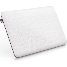 smartsleep® smart Relaxing Pillow, spilvens vēdera miega laikā, plāns un plakans spilvens, 60 x 40 cm, tikai 7 cm augsts, visko putas, ortopēdisks un ergonomisks, ideāli piemērots vēdera miega laikā