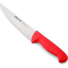 Arcos Serie 2900 - Metzgermesser Steakmesser - Klinge Nitrum Edelstahl 200 mm - HandGriff Polypropylen Farbe Rot