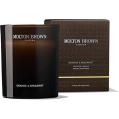 Molton Brown Apelsīns un bergamotes liela luksusa aromātiskā burciņa svece 600g