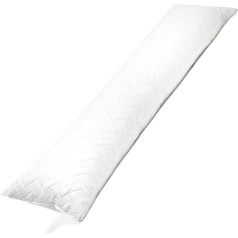 Sānu miega spilvens Atmiņas putas 160 x 30 cm XXXL 100% ķermeņa spilvens Visco Gel māsu spilvens Sānu miega spilvens Bērniem un pieaugušajiem Ortopēdiskais sānu miega spilvens Kakla spilvens Komforts spilvens