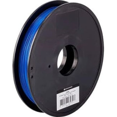 Monoprice - 115830 PLA Plus+ Premium 3D filaments - melns - 0,5 kg materiāla, 1,75 mm dick | bioloģiski necaurlaidīgs | vienāda stipruma kā standarta ABS | piemērots visiem PLA saderīgiem drukeriem