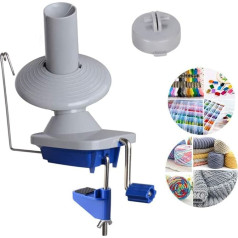 JNCH vilnas uztvērējs Yarn Winder Cross Winder Ball Winder Wool String Ball Skein Winder Adīšanas vilnas pro Rokas darbināms Rokas darbināms Strand Machine