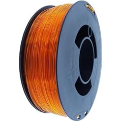 WINKLE PETG filaments stikls, oranžs, dzeltens, 1,75 mm, 300 g, saderīgs ar lielāko daļu 3D printeru, PETG, oranžs, izmēra precizitāte, 300 g spole