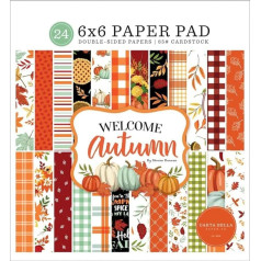 Echo Park Paper Company CBWA138023 Welcome Autumn 6 x 6 papīra blociņš, daudzkrāsains