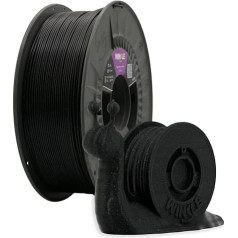 WINKLE PLA HD gliteru filaments (daļiņas) Black Galaxy | 3D printeru filaments | PLA filaments 1,75 mm 1 kg | Dimensiju precizitāte | Melns PLA | Gliteru izskats | Spole 1 kg