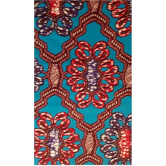 MAYNOWAX Fat Quarter Afrikos vaškas 100 % medvilninis audinys 2 jardai 1,8 cm x 120 cm