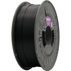 Winkle Filaments Pla 850 | Pla 1,75 mm | 3D Printing | Pla Ingeo 850 | 3D Filaments | Krāsa Jet Black | Spole 1000 g