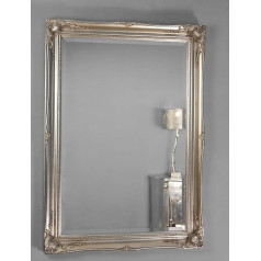 The Chandelier & Mirror Company C & M â - Bosworth â - Silber Swept Frame Bilderrahmen Spiegel â - 106 cm x 76 cm