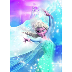 Komar Disney Frozen 2 Elsa Action WB075-50 x 70 cm (platums x augstums) Sienas glezna bez rāmja Krāsains