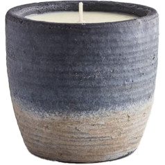 St Eval Sea Mist - Coastal Collection - Large Pot Candle - Navy and Grey Ombre - Discover Sea Mist, the Soft Essence of the Fresh Sea Breeze - Made in Cornwall