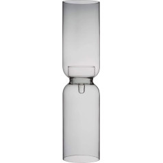 Iittala Sveču turētājs Lantern Glass Grey 60 cm