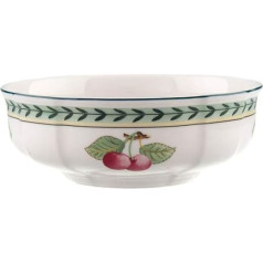 Villeroy und Boch French Garden Fleurence Dessertschälchen, 15 cm, Premium Porzellan, Weiß/Bunt