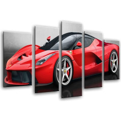 Sienas attēls Auto Sports - Ferrari Sarkans, 165 x 62 Premium XXL formāts 26436 - Art Print