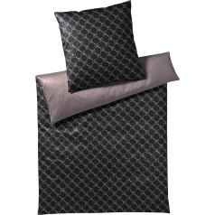 Joop! Rudzupuķu dubultais kakla spilvens 4083 | 9 Shiny Black - 40 x 40 cm