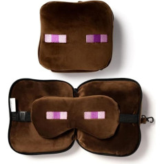 Varzi Letter Paper Since 1956 Travel Pillow Minecraft Brown Standard Modern, brūns, Moderns, Moderns